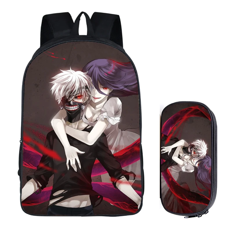 Комплект японского аниме Tokyo Ghoul из 2 предметов чехол карандаш студенческие