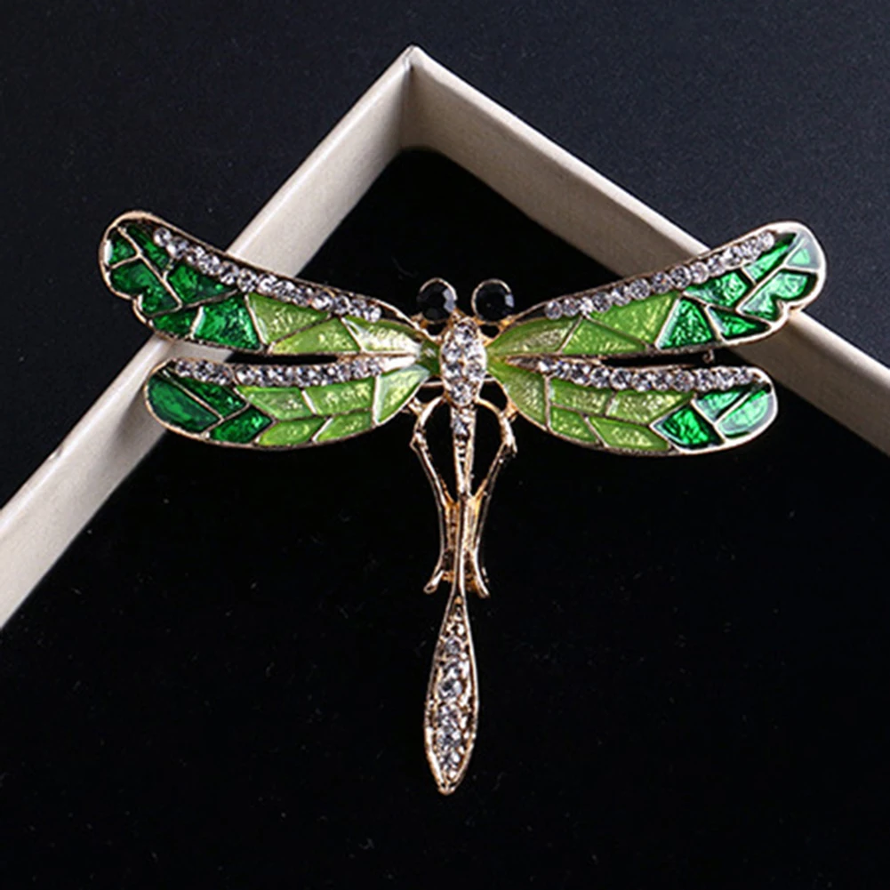 2020 новые модные женские туфли в виде стрекозы блестящие стразы брошь на булавке