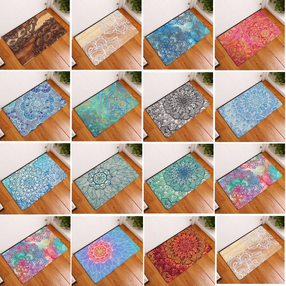 Новинка 2018 лидер продаж Нескользящий Впитывающий напольный ворсистый коврик для