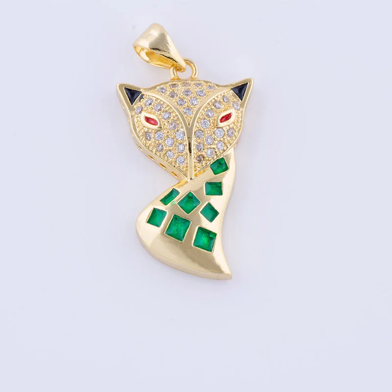 Новинка модные ювелирные изделия милые циркониевые эмалевые Подвески в виде