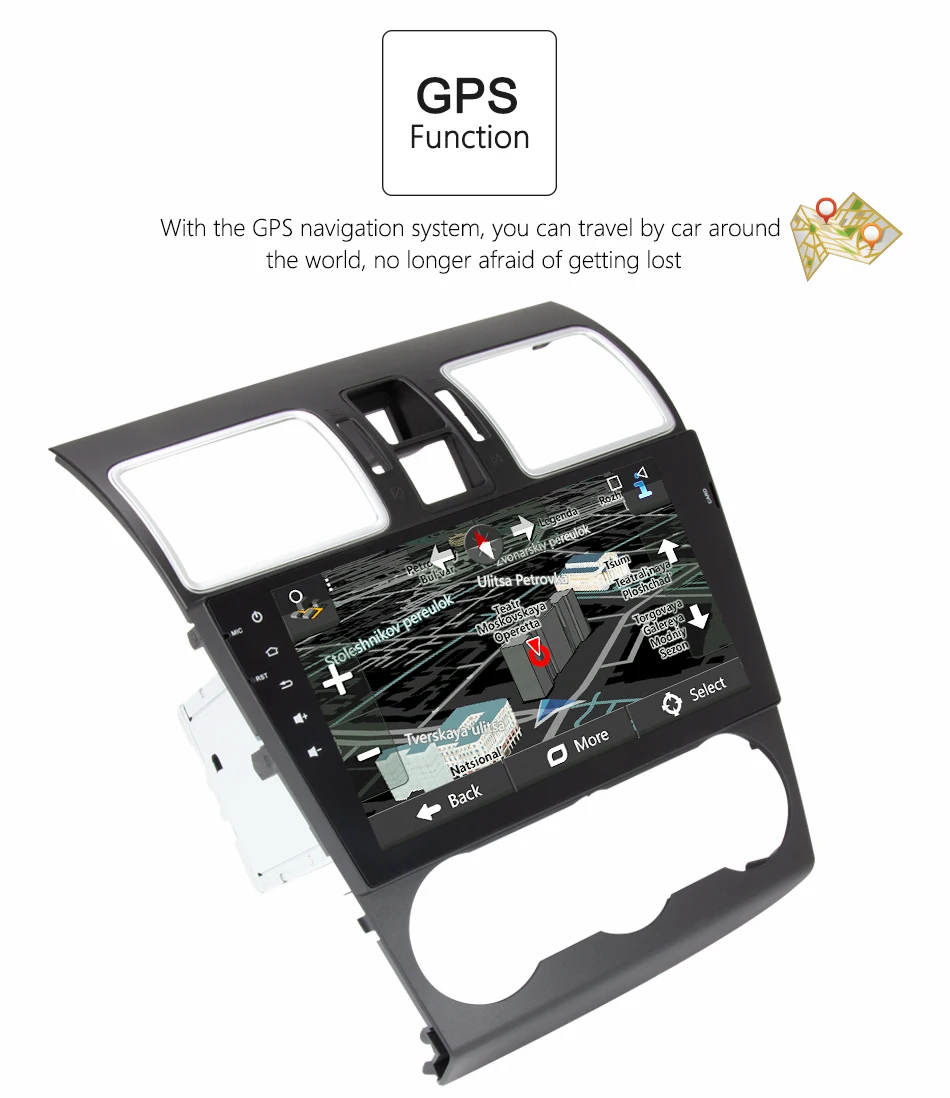 Eunavi 9 ''2 Din Octa core Android 8,1 мультимедиа автомобильный ПК Радио стерео плеер для Subaru Forester XV WRX 2013- gps навигации
