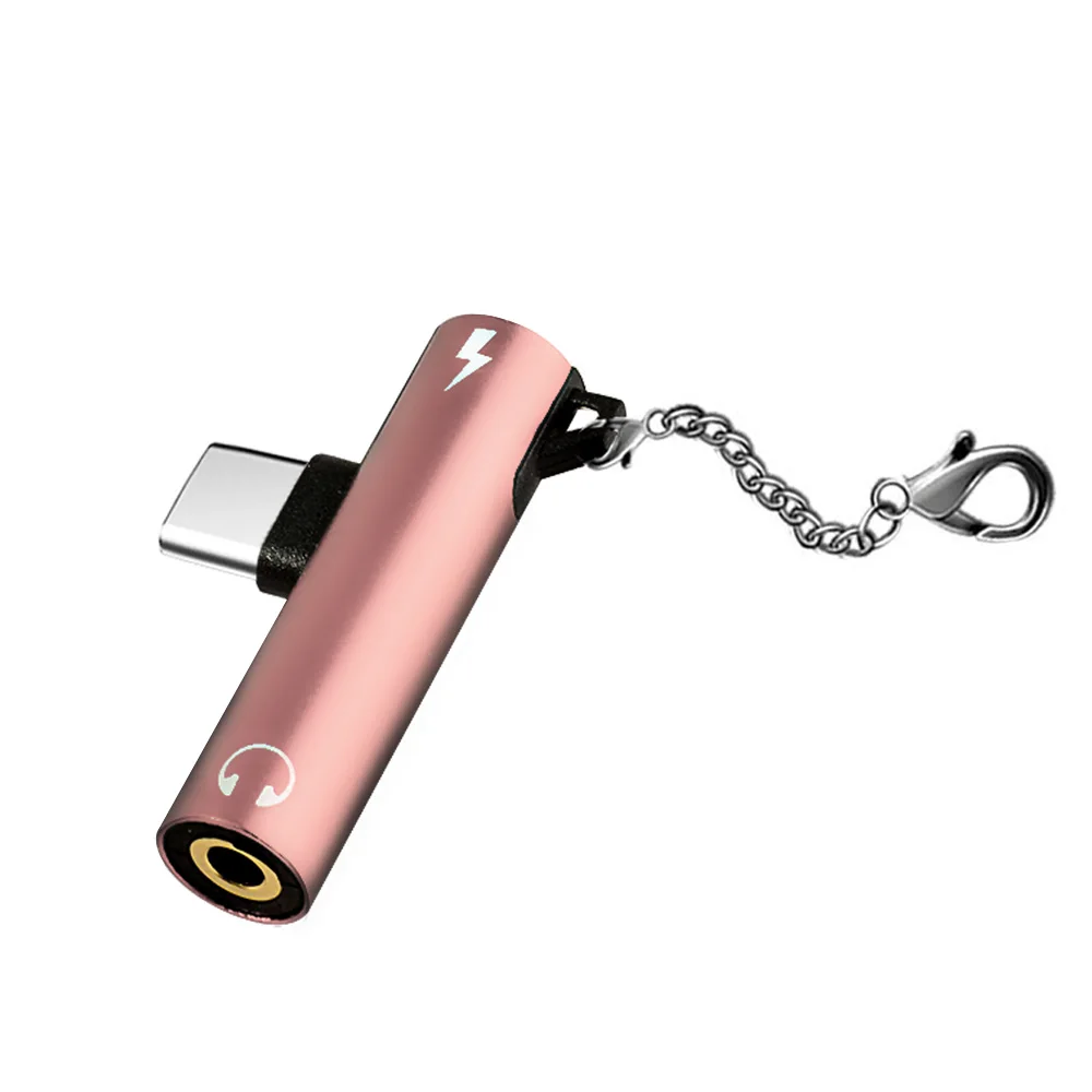Адаптер USB type C до 3,5 мм адаптер для наушников для Xiaomi Mi 8 Lite зарядный кабель type-C аудио наушники адаптер для huawei