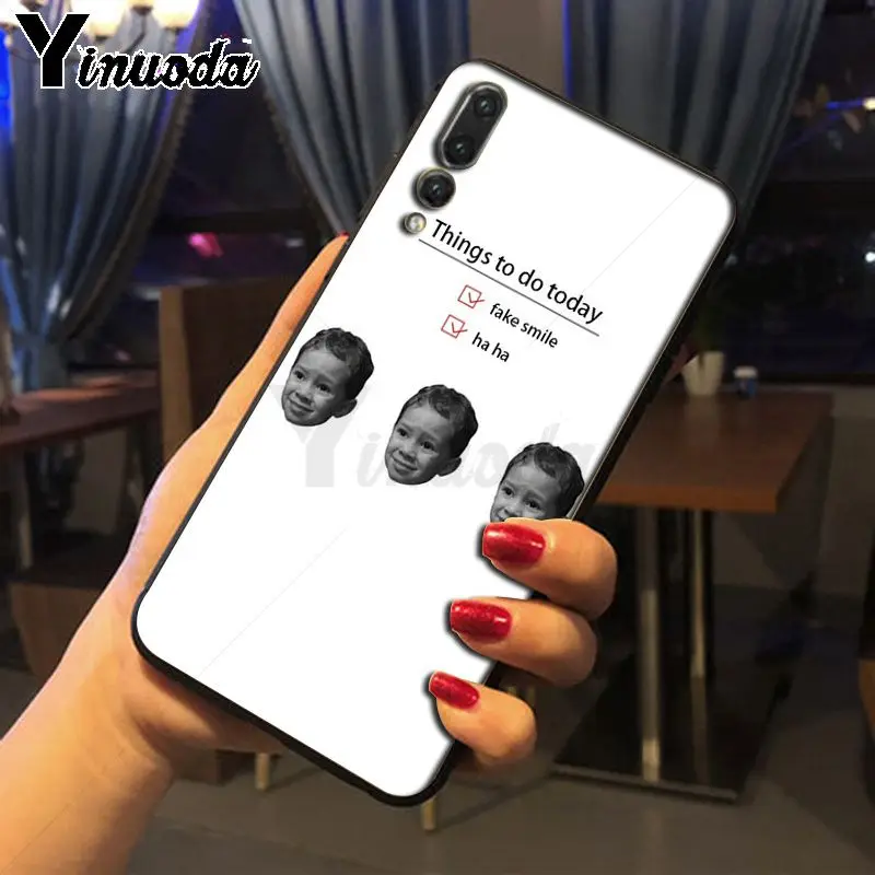 Yinuoda fake smile boy Gavin Thomas cell phone case for Huawei honor 8x 7a P20Lite P10 Plus Mate10Lite Mate20 P20 Pro nova 3i | Мобильные