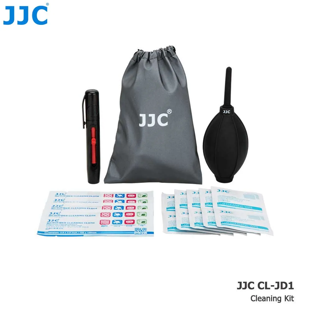 JJC CL-JD1 камера чистящий комплект воздуха пыли воздуходувка объектив чистящая ручка волокно Ткань для Nikon/sony/Olympus/Canon DSLR сенсор чистый