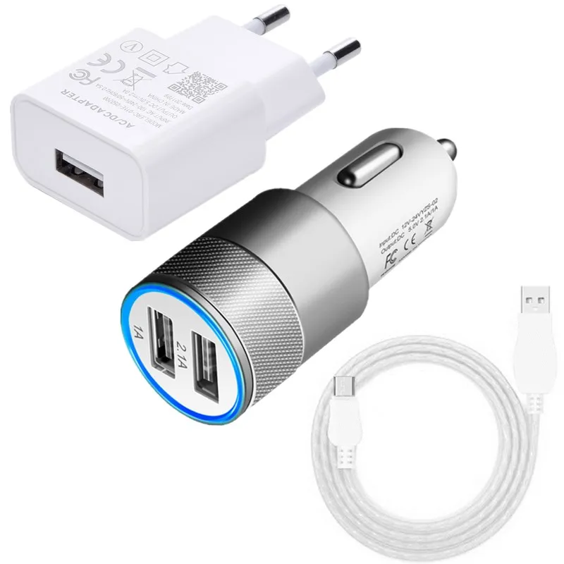 Кабель USB Type C для быстрой зарядки + настенное зарядное устройство ЕС
