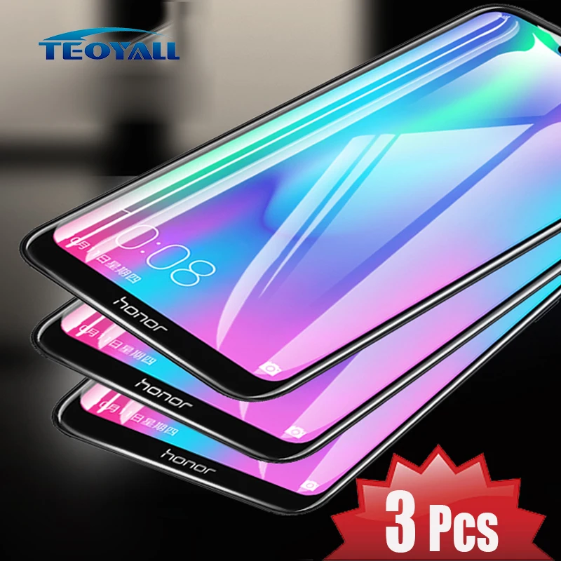 Защитное стекло 9D для honor 8X 8A 8S пленка экрана Huawei 20i 20 10i 10 Lite закаленное защита 3