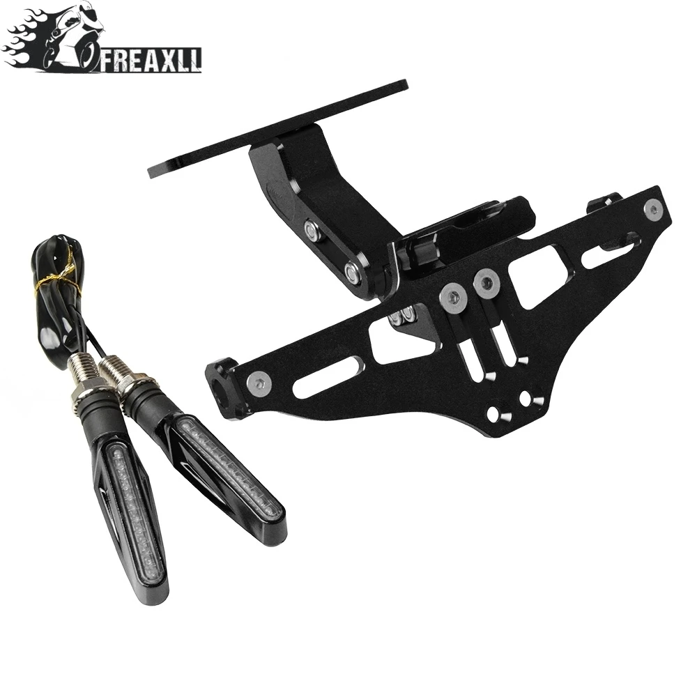 

Motorcycle Rear License Plate Mount Holder and Turn Signal Light For Yamaha YZF R1 2002-2017 R6 2006-2017 R1M 2007 2008