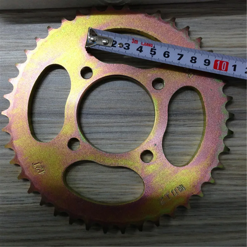 STARPAD для Haojue Suzuki Diamond Panther Silver Leopard HJ125K EN125 HJ125-7 GN125 полный набор цепных звездочек