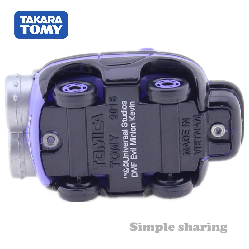 Takara Tomy Dream Tomica MMC 06 Миньон кино коллекционные вещи злой Кевин прозрачный