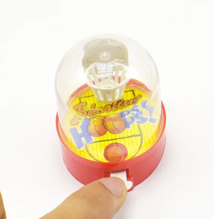 1 Pcs Cute PVC plastic small mini Handheld finger ball hand basketball Hoops Shooting Puzzle toy For Children | Игрушки и хобби