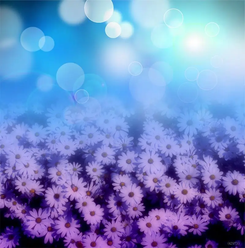 Продвижение виниловые 5x7ft фон лунном свете цветок фотографии хороший на открытом