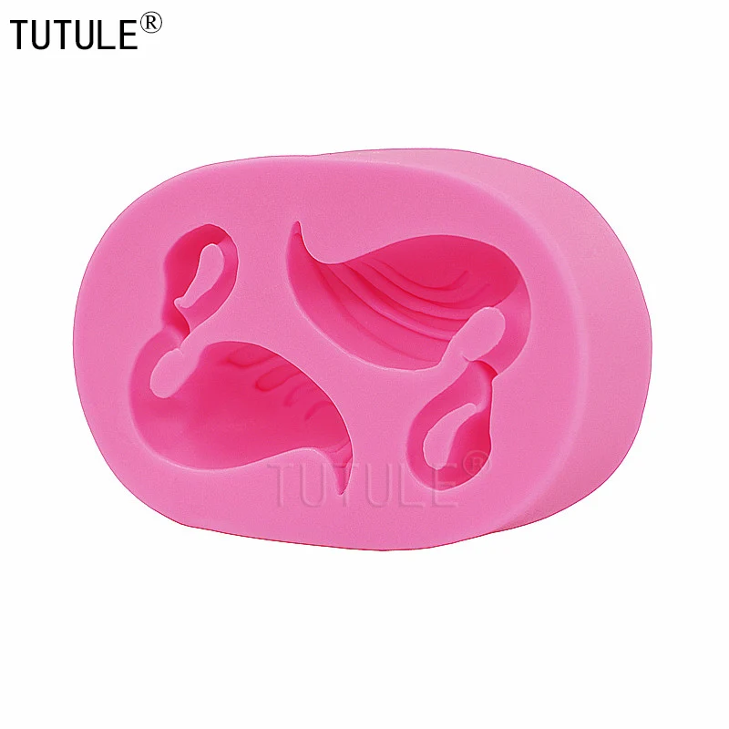 Приспособления набор фламинго гибкая силиконовая форма для украшения тортов