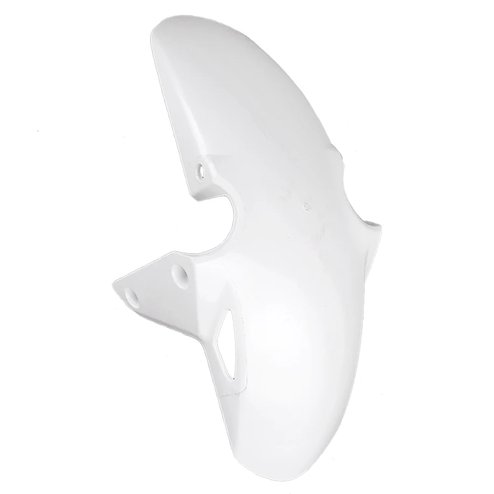 

Unpainted White Front Wheel Fender Mudguard Splash Extension Extender Pad Fairing Cover For Honda CBR250RR / CBR 250RR 2011