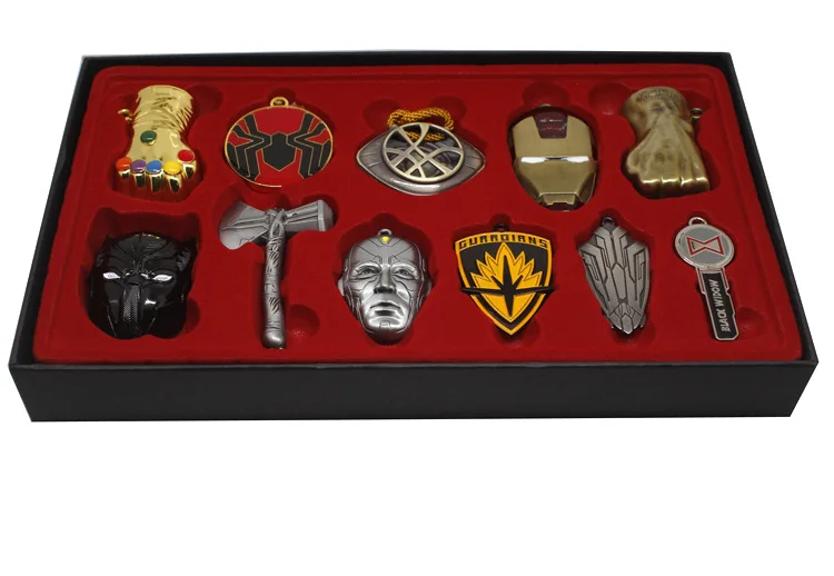 Набор героев Endgame оружие Тора молот Мьёльнир игрушки танос Халк руки голова