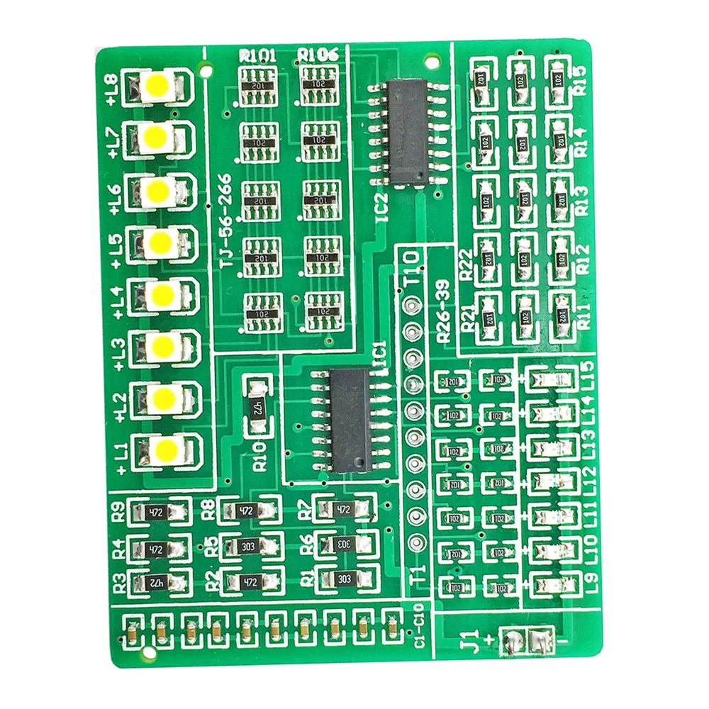 CNIKESIN Diy kit 15 color light controller 1801 SMD component welding practice board parts electronic production | Электронные