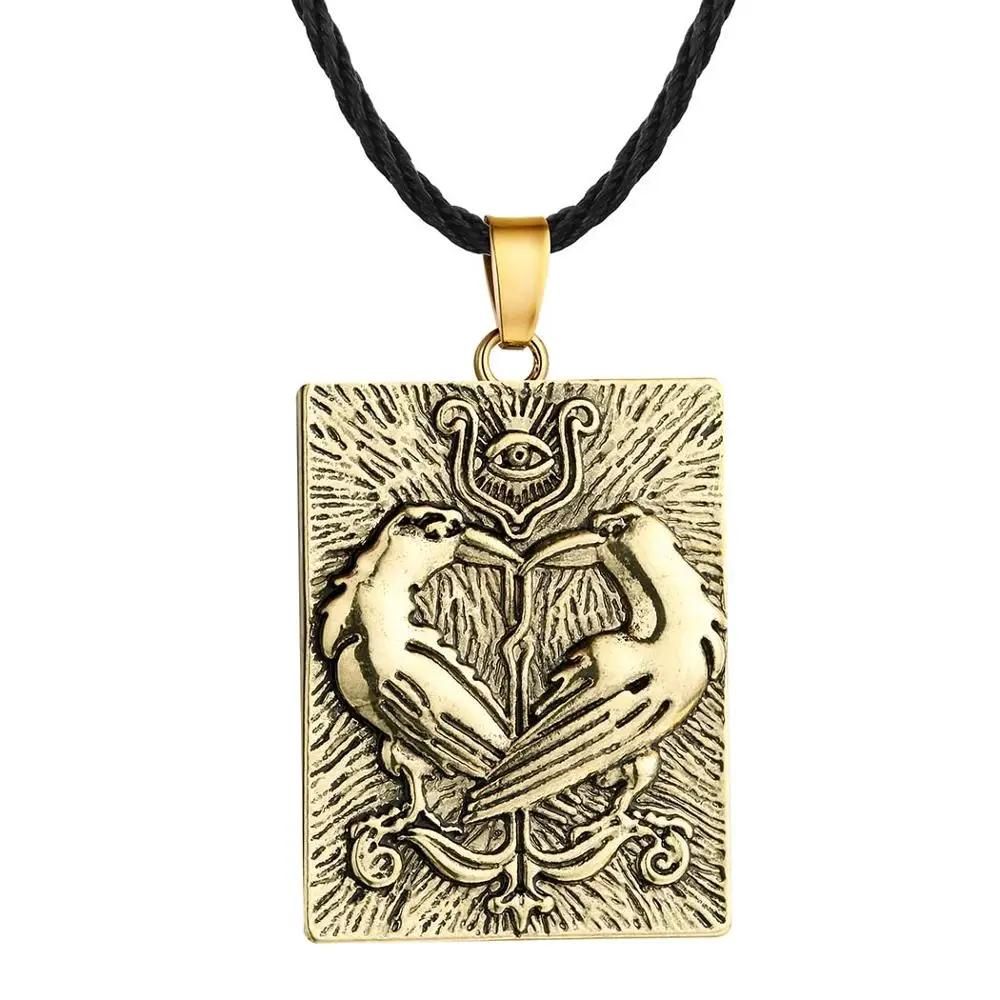 Chereda Valknut в стиле норвежских викингов символ Odin ожерелье для мужчин винтажная