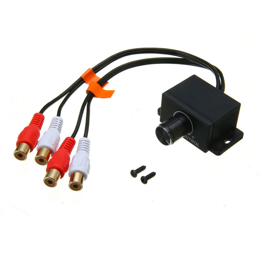 Новый универсальный автомобильный усилитель звука бас RCA кнопка дистанционного