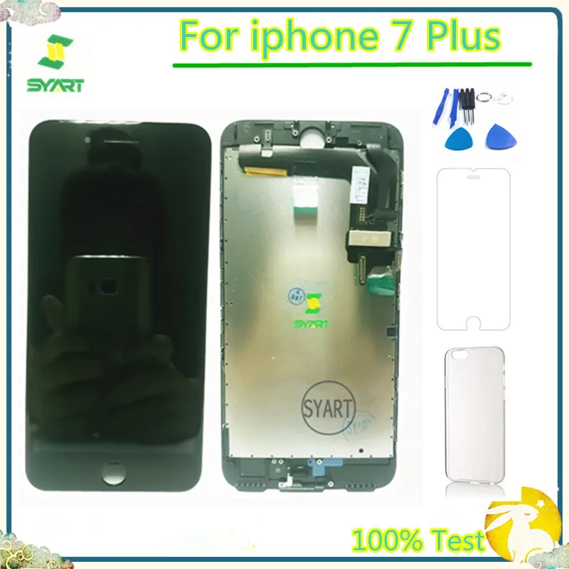 

Дисплейный модуль для iphone 7 Plus, 7 Plus, 7 Plus, 100% проверенный, черный и белый