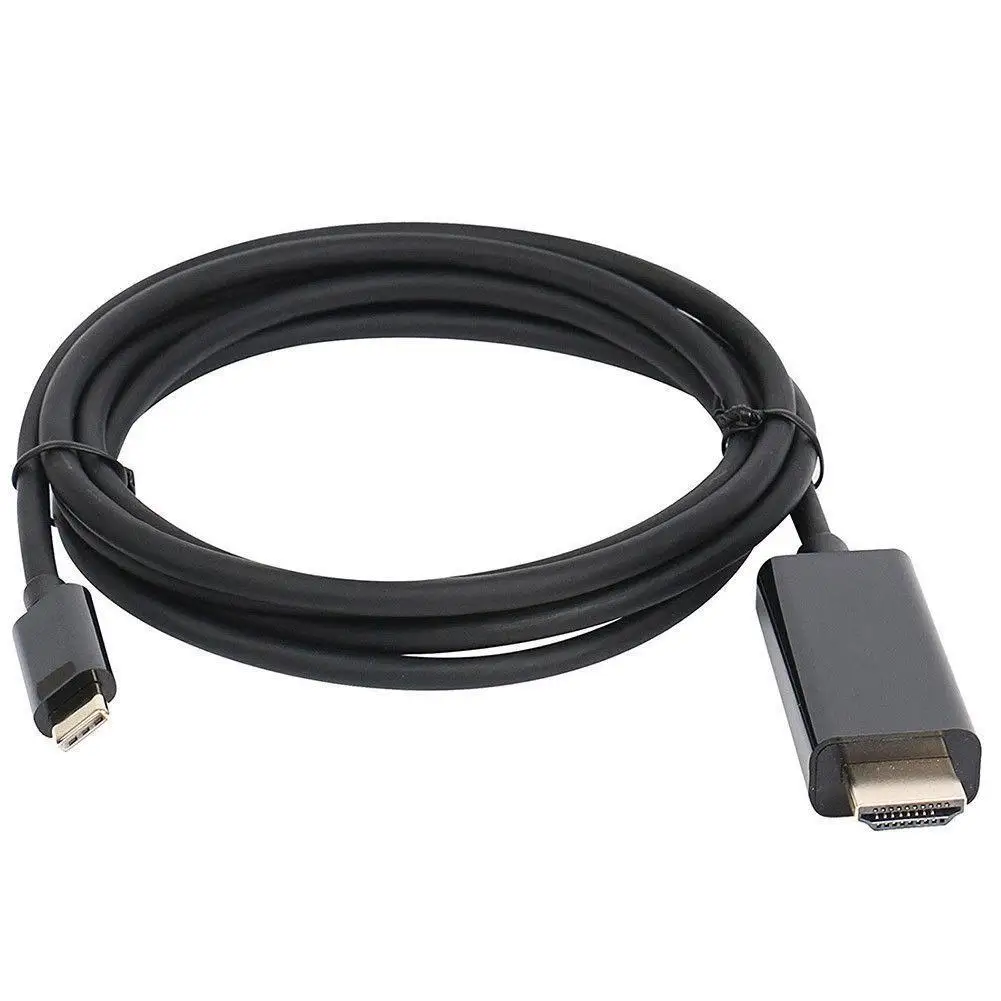 MLLSE 1 8 метр 6FT USB C Type на HDMI 4k 1080P hdmi Мужской кабель HDTV адаптер для Macbook Chromebook Pixel Huawei