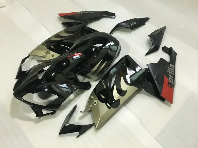 Комплект обтекателей под давлением для Aprilia RS125 06 07 08 09 10 11 RS 125 2006 2010 2011 черный