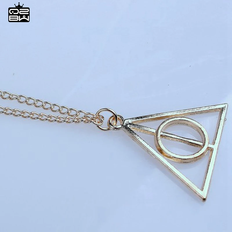 Женщины Ювелирные Изделия KoreanTriangle Кулон Кожаный StrapNecklace NecklaceGold Позолоченный