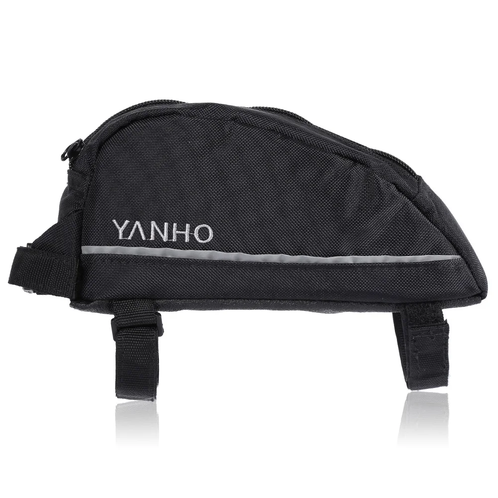 Yanho 2L велосипед Удобная установка с отражающей полосой верхней TubeBag