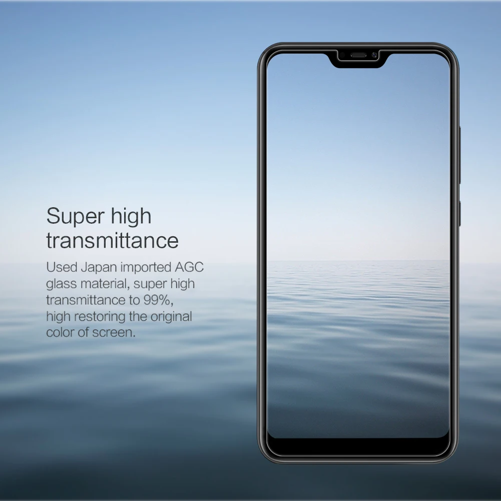 Закаленное стекло для Xiaomi mi A2 Lite 5,84 ''Nillkin Amazing H 0,33 мм протектор экрана для Xiaomi Redmi 6 Pro/mi A2 Lite стекло