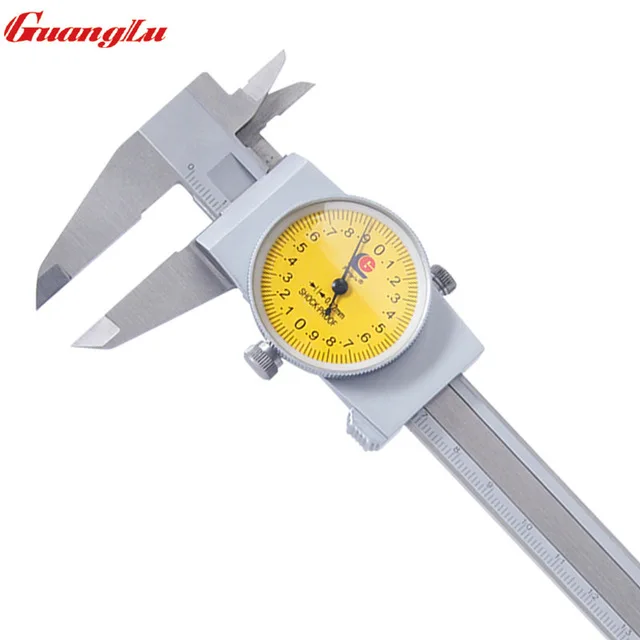 Штангенциркуль из нержавеющей стали 0 150 мм 01 02 мм|dial gauge|dial indicatordial indicator gauge 0-10mm |