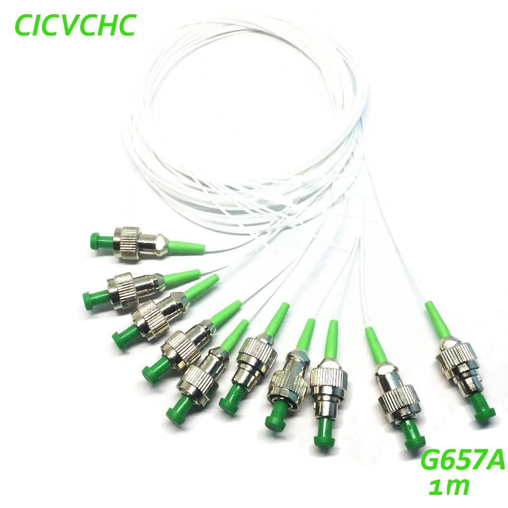 10 шт FC/APC Fiber Pigtail с одним режимом (G652D G657A1 G657A2 G657B3) 0 9 мм cable 1m или 2 м|fiber pigtail|fiber optic