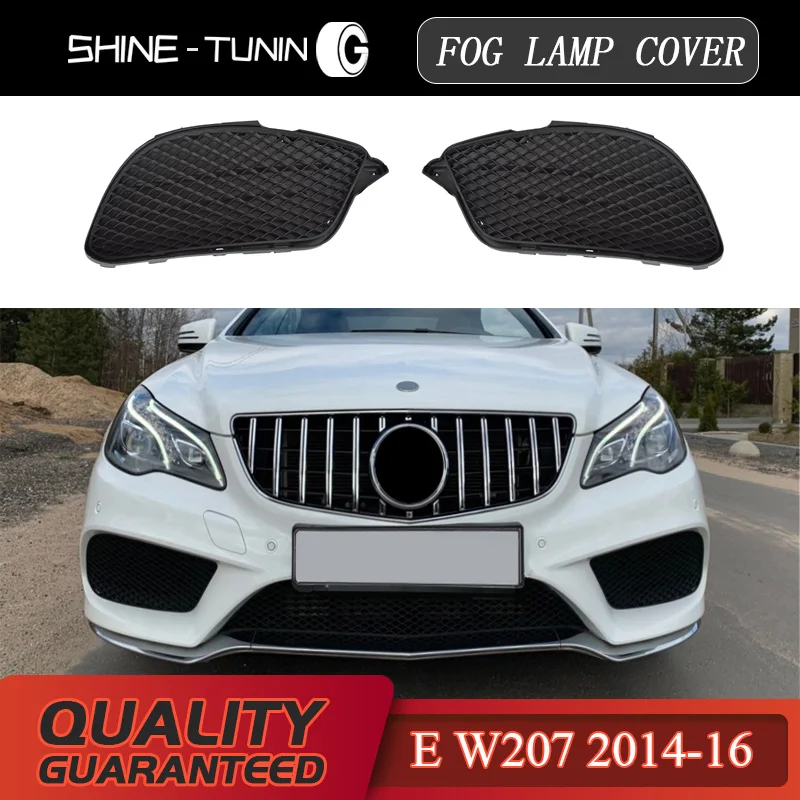 Противотуманной фары крышка подходит для mercedes E class W207 C207 E200 E300 A2078852523 A2078852423 A2078850324 A2078850424-16