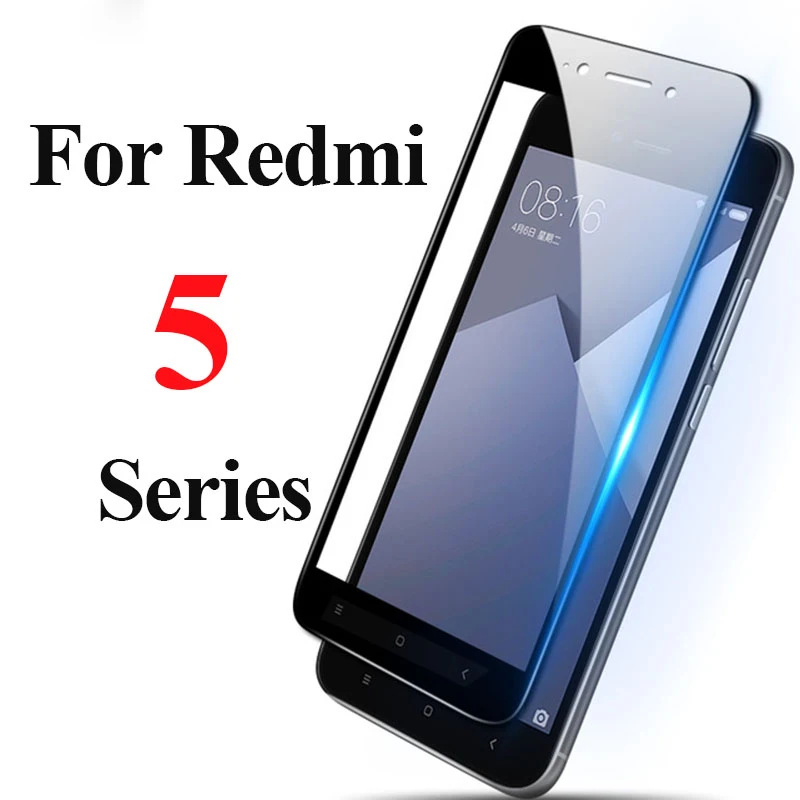 Защитное стекло с полным покрытием для Xiaomi Redmi Note 5 экрана Plus закаленное redemi note 5.pro