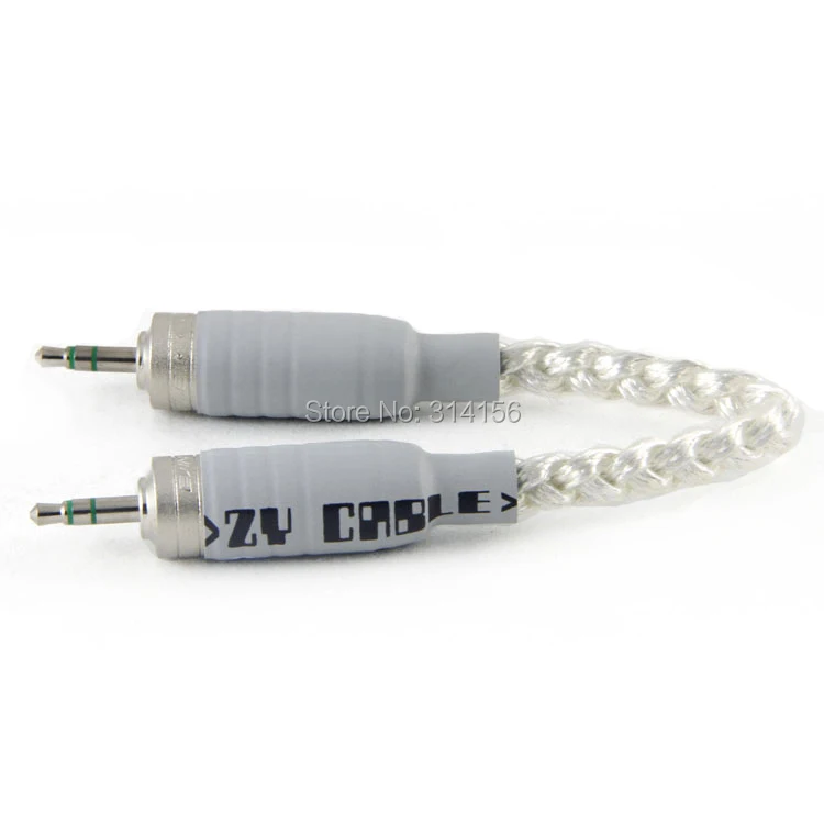 ZY HIFI кабель 3 5 мм папа стерео аудио Moon goddes Luna & Plug CANARE F12 10 см серебряный кабель|audio