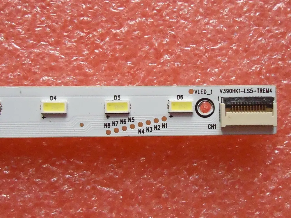 

original 1pieces TH-L39EM58c LE39A720 L390H1-1EA 4AD074762 LED strip V390HK1-LS5-TREM4 495MM 48LED