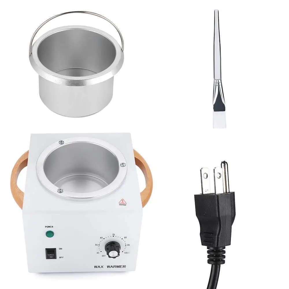 US Plug 110V 150 Вт депиляции теплее воск нагреватель горшок для удаления волос руки ноги Эпилятор Воск нагреватель машина расплава нагреватель для воска горшок США/ЕС Plug - Цвет: US Plug 110V