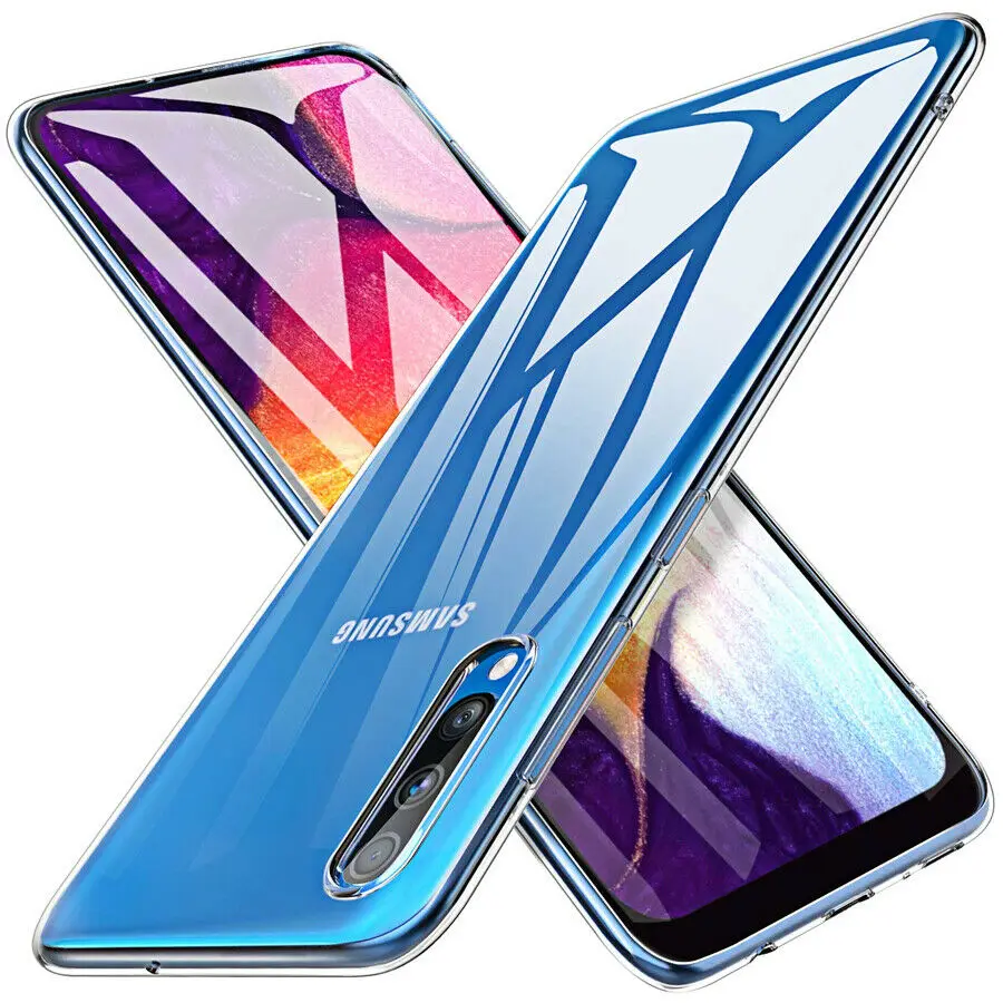 Чехол для Samsung Galaxy Note 10 A50 A40 A60 A70 A10 A20 A30 тонкий мягкий прозрачный ТПУ силиконовый