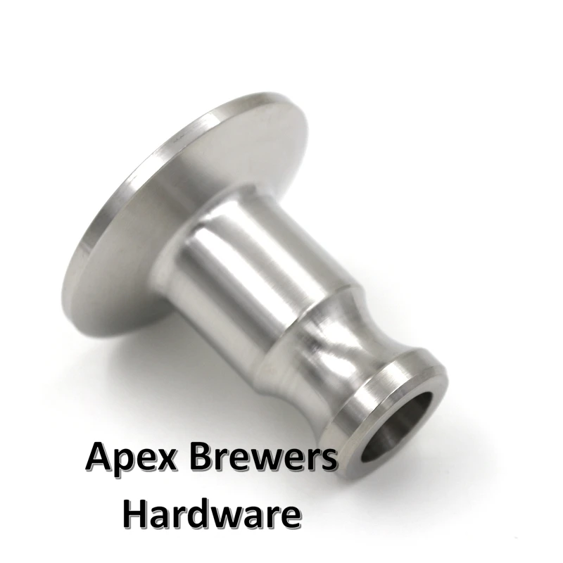 Переходник с наружной резьбы на тройной клевер 1/2 дюйма камера x 1 5 TC SS04 фитинг