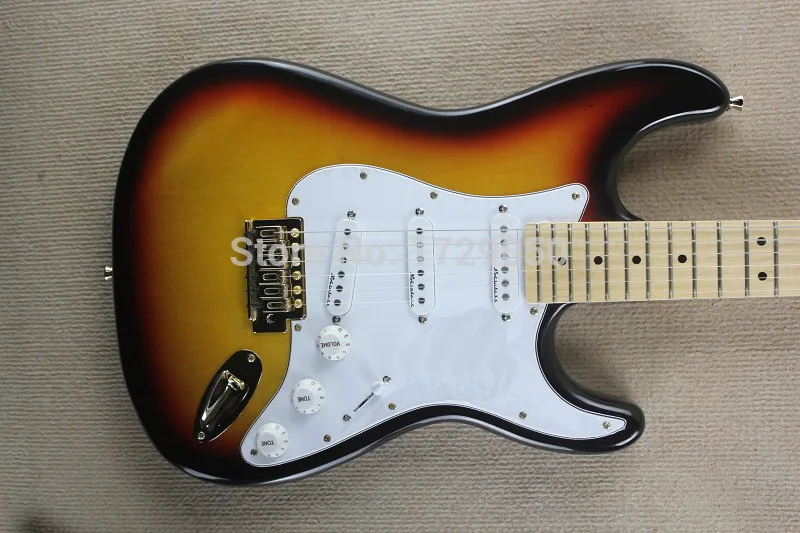 Оптовая продажа высокое качество новый стиль sunburst 6 струн электрическая гитара