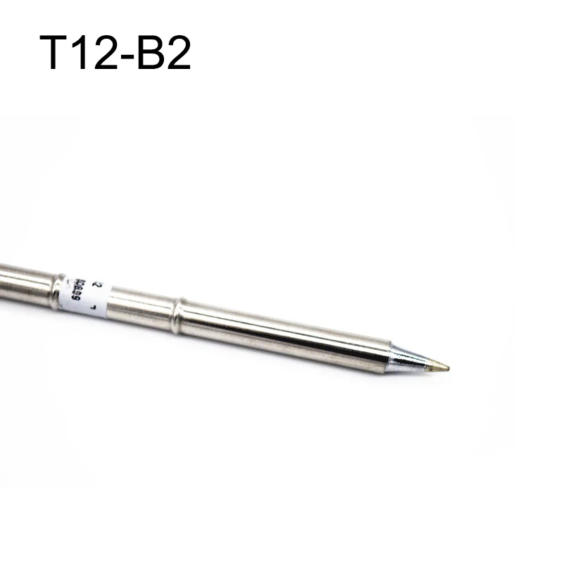4Pcs/lot Solder Iron Tip T12 series T12-B T12-B2 T12-B3 T12-B4 for Hakko Soldering Rework Station FX-951 FX-952 T12-IL T12-JL02 - купить по