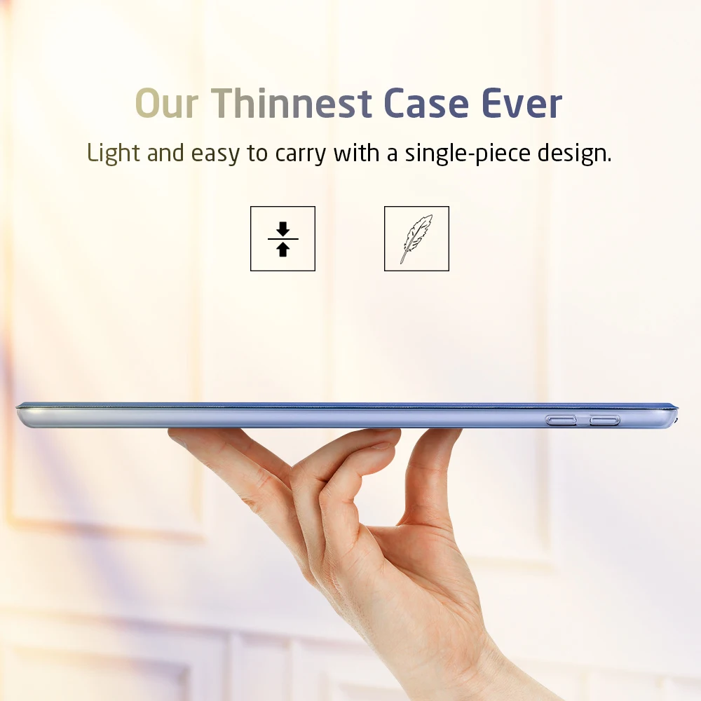 Чехол ESR для iPad Mini 5 Yippee Trifold Smart чехол с функцией автоматического сна/пробуждения легкий чехол с подставкой жесткая задняя крышка для iPad Mini 5