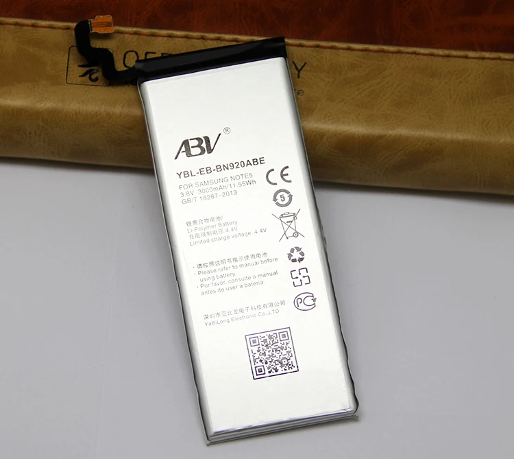 Abv-бренд батарея для samsung Note 5 EB-BN920ABE для samsung GALAXY Note 5 N9200 N920t проект благородный аккумулятор note5