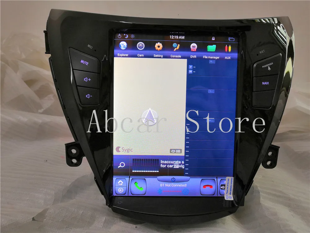 10,4 ''Tesla стиль Android 8,1 автомобильный dvd-плеер gps навигация для hyundai Elantra 2012- стерео радио PX6 CARPLAY ips HDMI