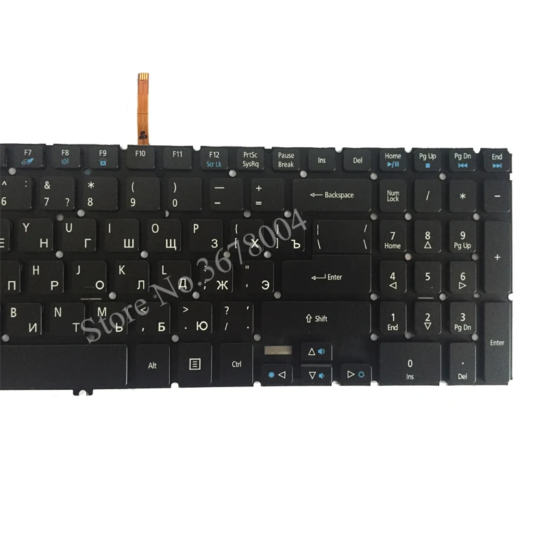 Русская клавиатура для ноутбука Acer Aspire V5-552 V5-552G V5-552P с подсветкой RU | Компьютеры и