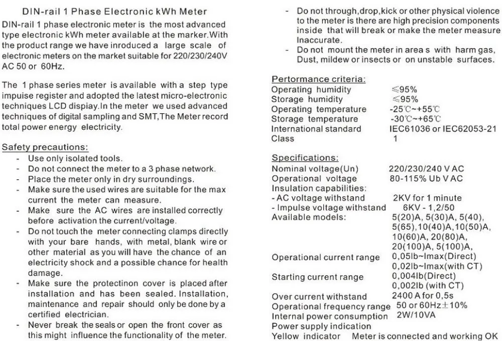 30(100) A 230V 50HZ max 100A однофазный din-рейка кВтч Ватт час din-рейка счетчик энергии lcd