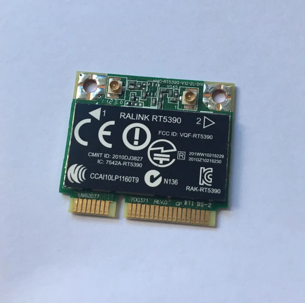 Оптовая продажа беспроводная карта для HP TPN Q109 2000 G4 RT5390 Half Mini PCI E 802 11 b/g/n 300Mbps SPS:630703