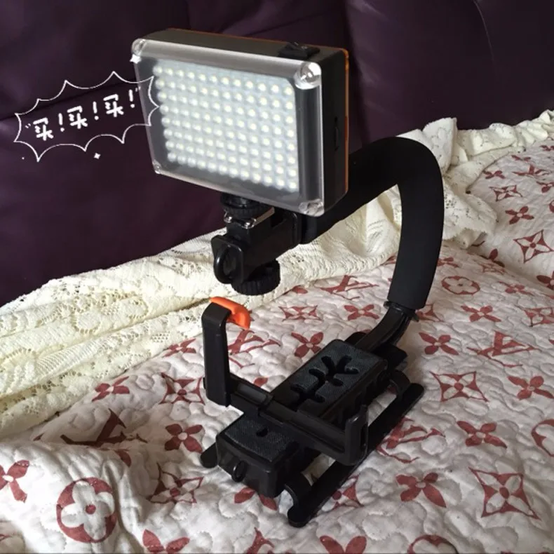 AriLight Мини СВЕТОДИОДНЫЕ лампы Видео Фото Освещения на Камеры Горячий Башмак затемнения СВЕТОДИОДНЫЕ Лампы для Canon Nikon Sony DV Видеокамер DSLR Youtube