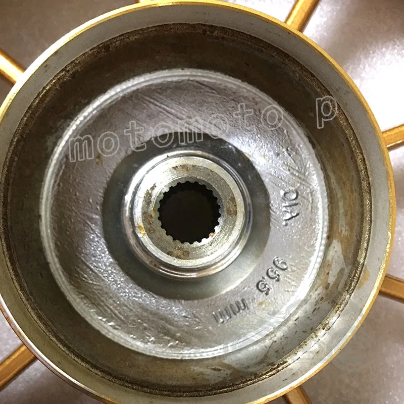 Модифицированный кольцо DIO AF18 AF27 AF28 Z4 ZX AF34 AF35 10-дюймовая шпилька для Алюминий сплав мотоциклетные передние и задние кольцо девять когти