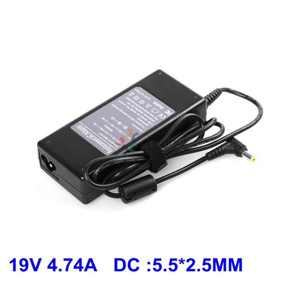 Зарядное устройство для ноутбука Toshiba Satellite A300 A200 C850 C850D L850 L750 L650 L500 90 Вт 19 в 4 74 А|19v
