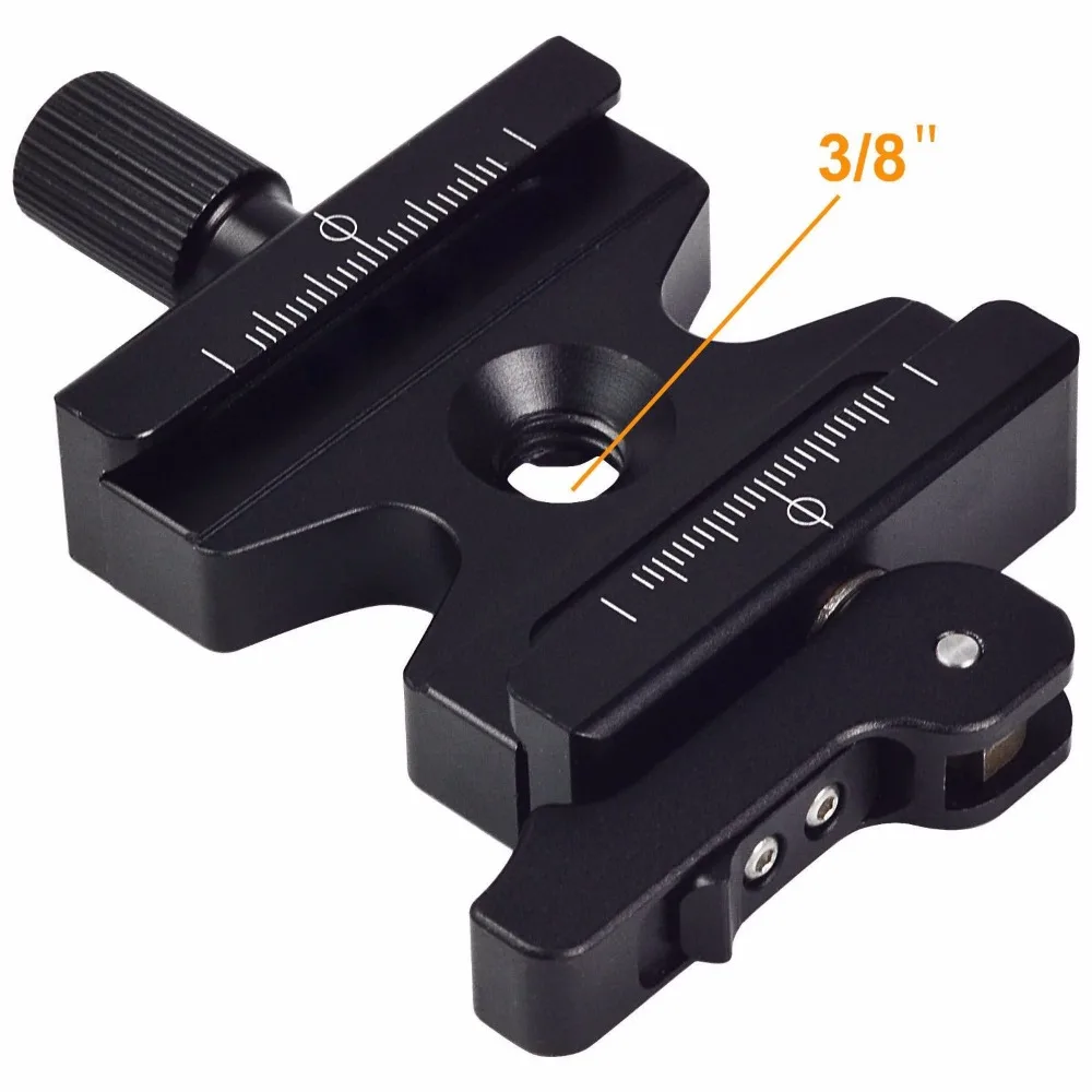 Алюминиевый CNC 3/8 ''винт камеры быстросъемный зажим с регулируемым рычагом и