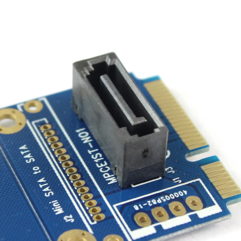 MSATA Mini PCI-e SATA SSD слот для 7 Pin HDD адаптер конвертации карт | Электроника