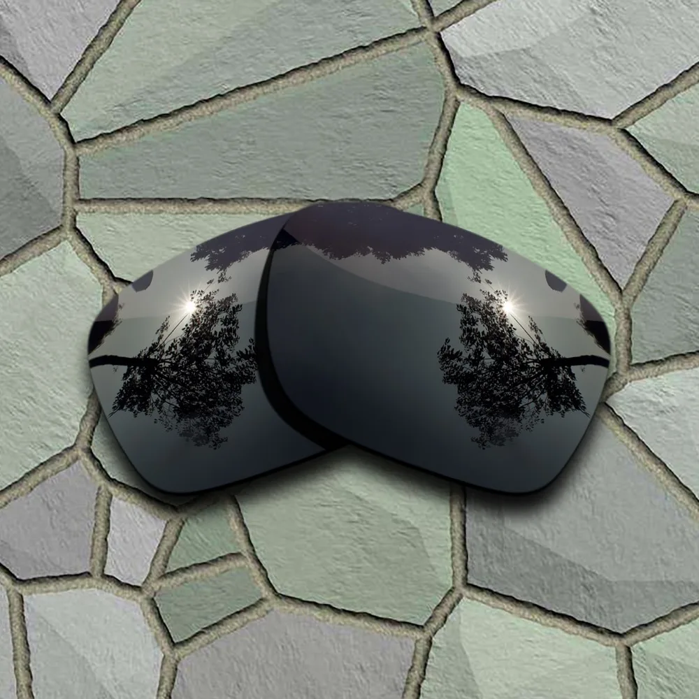 Grey Black&Jade Green Sunglasses Polarized Replacement Lenses for Oakley Holbrook-(TAC)